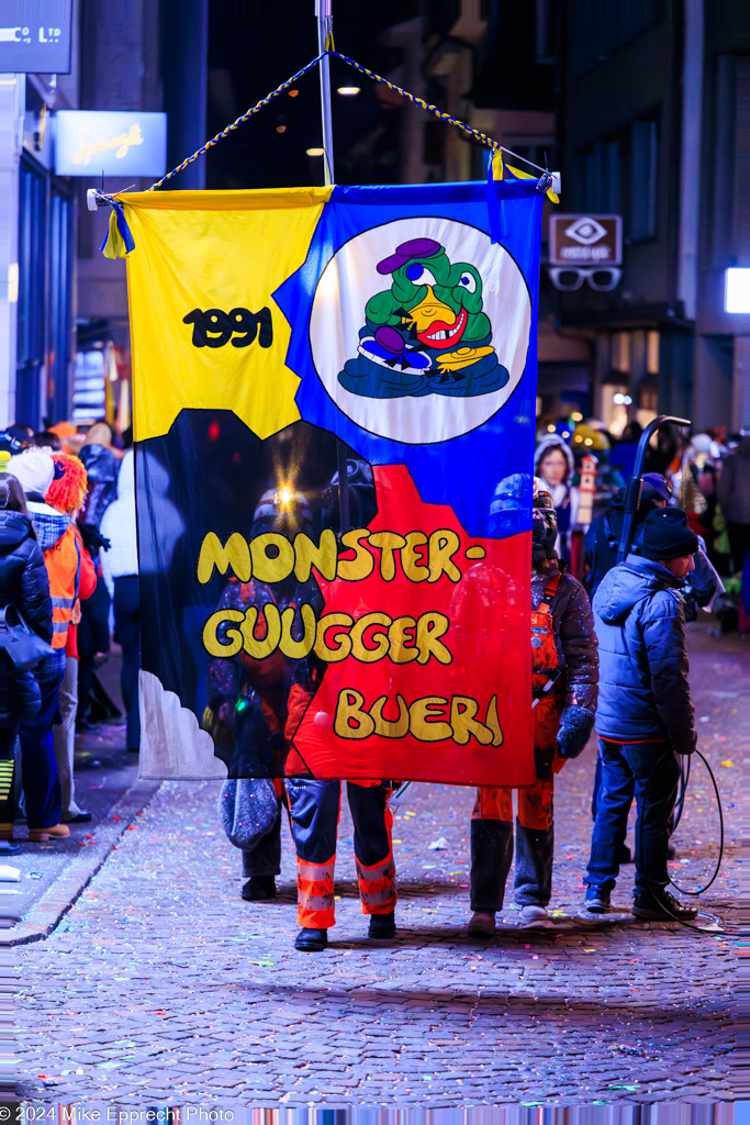 Güdis-DI; Luzerner Fasnacht 2024; Monstercorso