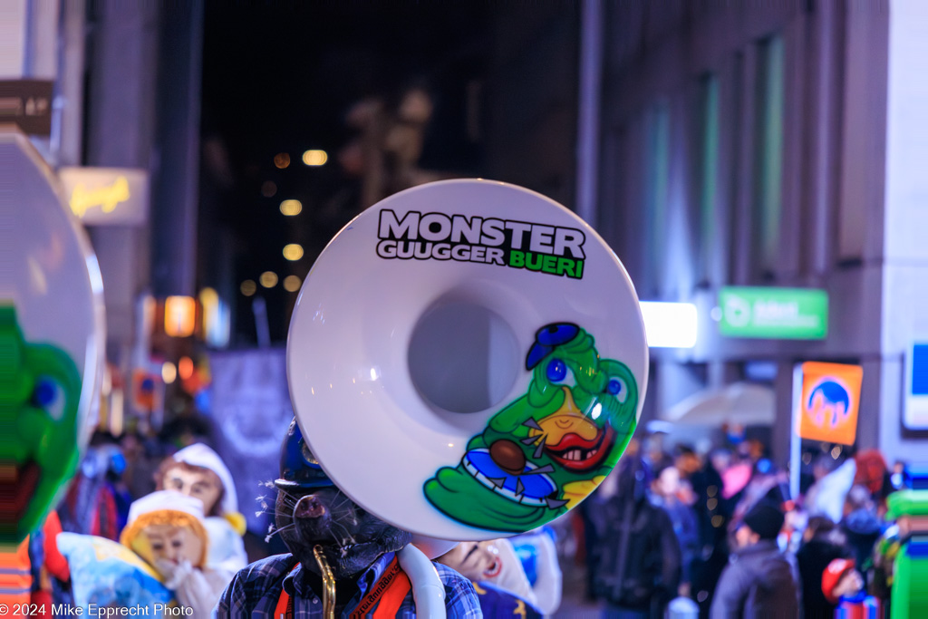 Güdis-DI; Luzerner Fasnacht 2024; Monstercorso